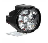 LTXSOW Rear Light Motorcycle Headlight Spot Lights Bright Scooter Auxiliary Lamp Spotlights 6 Fog Bulb Work With Switch