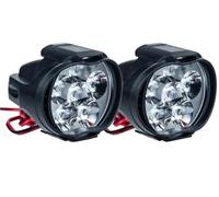 LTXSOW Rear Light Motorcycle Headlight Spot Lights Bright Scooter Auxiliary Lamp Spotlights 6 Fog Bulb Work With Switch