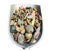 LTYKNGH Small Stones In The Fish Tank 100/200/500g Fish Tank Bottom Sand Stone Aquarium Landscape Native Stream Natural Garden DIY Accessories Decorations(8-50mm,100g)