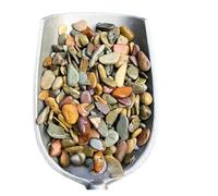 LTYKNGH Small Stones In The Fish Tank 100/200/500g Fish Tank Bottom Sand Stone Aquarium Landscape Native Stream Natural Garden DIY Accessories Decorations(8-18mm,500g)