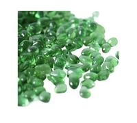 LTYKNGH Small Stones In The Fish Tank 250g Crystal Sand Fish Tank Bottom Landscaping Decorative Stone Aquarium Aquatic Turtle Sands Decorations(Green)