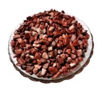 LTYKNGH Small Stones In The Fish Tank 500g Crystal Sand Fish Tank Bottom Landscaping Decorative Stone Aquarium Aquatic Turtle Sands Decorations(5-8mm red sands)