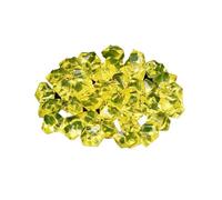 LTYKNGH Small Stones In The Fish Tank 50pcs Confetti Wedding Ornament Cobblestones Aquarium Landscape Colorful Artificial Stones Crystal Ice Cubes Vase Filler Pebbles(Yellow)