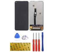 LTZGO Display compatible with Huawei Nova 5T, Honor 20, Honor 20 Pro, Honor 20S LCD black touch screen digitiser screen glass assembly tools kit 3M adhesive (without frame)