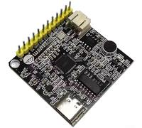LU-ASR01 Embedded Voice Recognition Module Features Offline Processing 5 Configurable For WAKE Words 100 Voice Commands and 8 IO Including and UART (welded)
