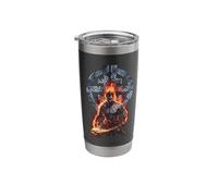 Lu Bu On Fire Stainless Steel Insulated Tumbler