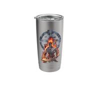 Lu Bu On Fire Stainless Steel Insulated Tumbler