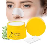 Lu-elle Nose Plants Pore Strips,Blackhead Remover with 60 Pcs Strips,Black head Remover Peel off Mask,Deep Cleansing Pore Strips,Nose Plants Pore Cleanser Purifying Face Mask for Nose & Face (1 Pcs)