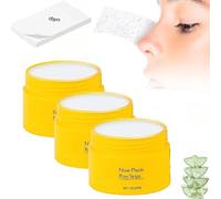 Lu-elle Pore Strips,Cleansing Pore Strips,Blackhead Remover Mask,Black Head Remover Peel Off Mask,Nose Plants Pore Cleanser Purifying Face Mask for Nose and Face (3 Pcs)