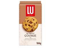 LU Le Petit Cookie, Crunchy Cookie with Rich Chocolate Chunks, Biscuits for Snacking & Sharing 184 g (Pack of 1)