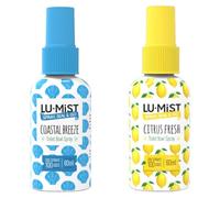 LU-MIST 2 x 60ml Toilet Bowl Spray (Citrus Fresh & Coastal Breeze)…
