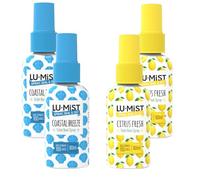 Lu-mist Lu-Mist 4 x 60ml Assorted Toilet Bowl Spray Pack (Citrus Fresh & Coastal Breeze)