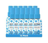 LU•MIST Toilet Spray 12 Pack - 60ml Each - 720ml Total - Toilet Odour Control Spray (Coastal Breeze)