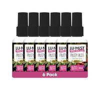 LU•MIST Toilet Spray 12 Pack - 60ml Each - 720ml Total - Toilet Odour Control Spray (Fruity Bliss)