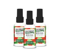 LU•MIST Toilet Spray 3 Pack - 60ml Each - 180ml Total - Bathroom Odour Eliminator (Melon Splash)
