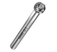 LU&MN SD-3 Tungsten Carbide Burr, 3/8" Head 1/4" Shank, 1 Pcs