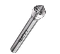 LU&MN SK-3 Tungsten Carbide Burr, 3/8" Head, 1/4" Shank, 1 Pc