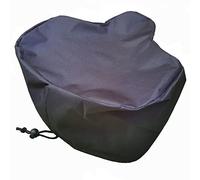 LU2000 Oversized Extra Large UV Protective Waterproof Bike Saddle Cover, Wide Bicycle Seat Rain Cover with Draw String, Memory Foam Bike Cushion Cover - 12" x 14"