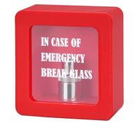 LUAATT 10mm Socket Display Holder,In Case of Emergency Break Glass Box,Essential Toolbox Accessory,Gift For Garage Wall,Workshop Décor