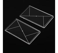 LUAATT Golden Triangle Photography Composition Tool,2 Pack Portable Enhance Photography/Painting/Drawing View Finder,Credit Card Size