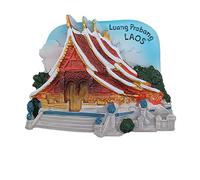 Luang Prabang Laos 3D Fridge Magnet Travel Souvenir Gift Home Kitchen Decoration Magnetic Sticker Laos Refrigerator Magnet Collection