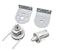 Luanxu 30mm Roller Blind Clutch Roller Shade Clutch Replacement Spares Parts Repair Kit Complete with Metal Brackets, Bead Chain, Shade Weight Max Load 11 LBS (5 KGS)