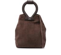 LUAR Brooke round-handle tote bag - Brown One Size