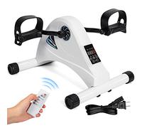 LUBBYGIM Under Desk Exercise Bike, Pedal Exerciser for Seniors - Electric Mini Bike for Under Desk Fitness, Arm Leg Rehabilitation & Physical Therapy with 6 Adjustable Speeds