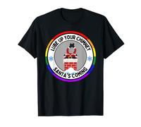 Lube up Your Chimney Santa's Coming Funny Rude Christmas T-Shirt