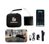 Lubeby Smart VBT Cube Linear Encoder Velocity Based Training VBT Sensor Rope Fitness Strength Training Device ( High-End Version )