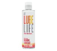 #LubeLife Waterbased Warming Personal Lubricant, 8 Ounce Lube for Men, Women & Couples with Subtle Warming Sensation