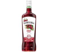 Lubelska Cherry Flavoured Vodka Liqueur 500ml | Premium Polish Spirit | Perfect for Cocktails & Gifting (25% ABV)