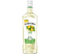 Lubelska Lemon Flavoured Vodka Liqueur 500ml | Premium Polish Spirit | Perfect for Cocktails & Gifting (25% ABV)