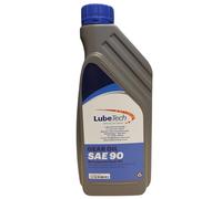 LUBETECH SAE 90 NON ADDITIVE GEAR OIL API GL1, 1 LTR, A NON EP GEAR OIL SUITABLE FOR CLASSIC AND VINTAGE APPLICATIONS WHERE A NON EXTREME PRESSURE LUBRICANT IS REQUIRED, SAFE ON YELLOW METALS