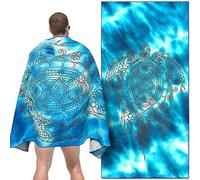 Lubibi Microfiber Beach Towel, Men Beach Towel, Oversized Adult Pool Towel, Quick-Dry, Sand-Resistant, Absorbent, Lightweight with Stylish Sea Turtle Pattern, Suitable For Swimming, Beach, Gym