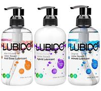 Lubido Intimate Lube - Variety Pack - Anal, Hybrid and Original, 250ml (Pack of 3)
