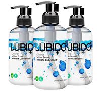 Lubido Original Water Based Paraben Free Intimate Gel Lube - 250ml (Pack of 3)