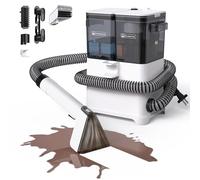 Lubluelu New Multi-Purpose Portable Spot Cleaner Machine,Carpet & Upholstery Spot Cleaner Machine with Versatile Tools, Dual Water Tank Design Fabric Cleaning Machine,Non-Chemical Stain Remover for Ru