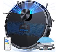 Lubluelu Robot Vacuum Cleaner with Mop, 2 in 1 Robot Vacuum 5000Pa Suction Lidar Navigation, 5 Real-Time Mapping 10 No-go Zone, Wifi/App/Alexa Robotic