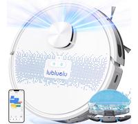 Lubluelu Robot Vacuum Cleaner with Mop 4000Pa, 2 in 1 Robot Vacuum, Lidar