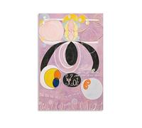 LUBOYANG Hilma Af Klint Poster The Ten Largest No. 6- Adulthood Print Art Poster; Canvas Print Poster Wall Art Decorative Painting; Unframe; 12x18inch(30x45cm)