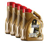 Lubrex 0W-20 Fully Synthetic Engine Oil Acea C5 Api Sn+ Vw 508/509 4X5L