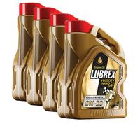 Lubrex 0W-30 Fully Synthetic Engine Oil Acea C2 Api Sn/cf Rn0700 4X5L