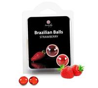 Lubricant booster 2 Brazilian strawberry balls, Poids 0.023 Kg