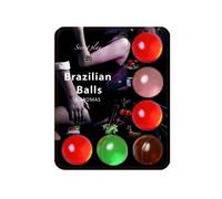Lubricant booster 6 Brazilian balls hot balls, Poids 0.035 Kg