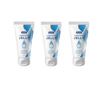 Lubricating Jelly, 75ml, Water-Based Lube, Clear Formula, Non-Greasy, Non-Sticky, Lubricant (3 Pack)