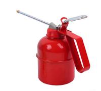 Lubricating Tool Metal Oil Can Suitable for Most Cars, Motorcycles, and for GENERAL Machinery Use (Red)