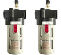 Lubricator Regulator Compressed Air Filter Airbrush Air Compressor Pressure Reducing BL2000/3000/40001/4 3/8 1/2(Light Purple)