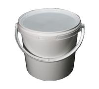 Lubrisolve White Round 1 litre Bucket and Lid