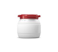Lubrisolve Wide Neck 3.6 Litre Keg Plastic Waterproof Airtight Watertight Storage Keg Drum Barrel - UN Approved Open Top Jar